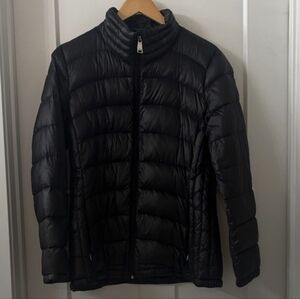 Calvin Klein Women's Down Packable Black Puffer Jacket